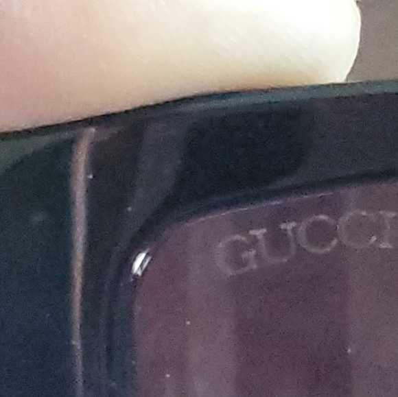 Gucci GG1425S 001 Sunglasses Black Grey Rectangle Unisex GG 1425S - Picture 7 of 11